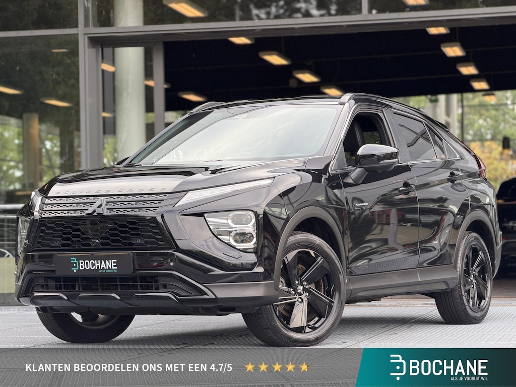 Mitsubishi Eclipse Cross 2.4 PHEV Black Edition | Adaptieve Cruise Control | Navigatie | 350 graden camera | Dodehoekdetectie