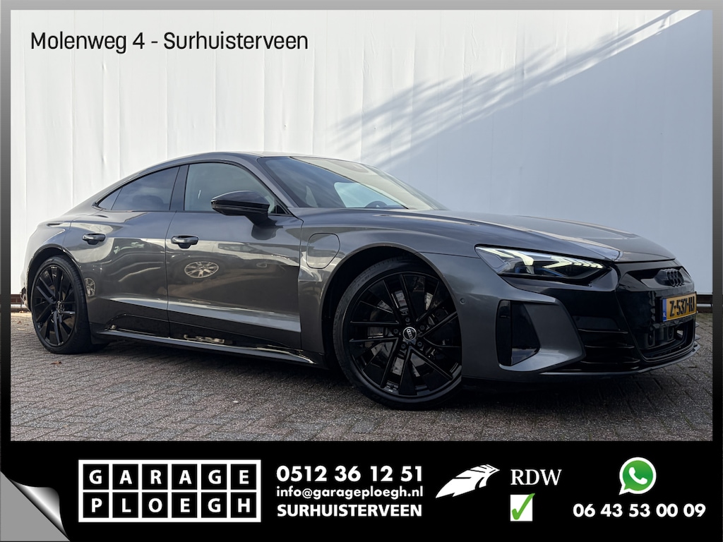 Audi e-Tron GT RS 93 kWh 600pk Pano HUD 360° Adapt.Cruise Carplay Stoelverw/Ventilatie Massage Voll!