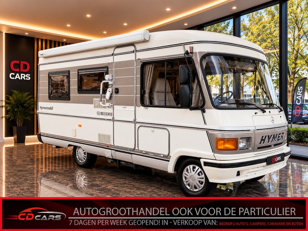 Mercedes-Benz Camper 308 KAMPEERAUTO Hymer Hefbed, Koelkast, Toilet, Keuken, Toilet, Kachel, Tv