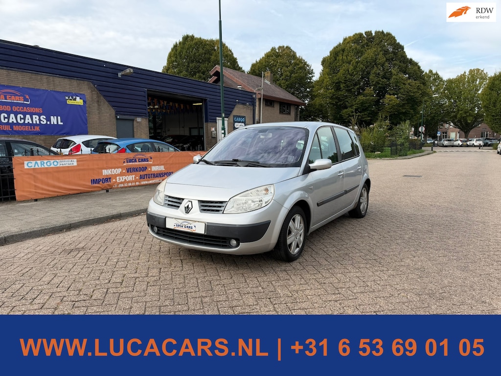 Renault Scenic 1.6-16V Expression Comfort AUTOMAAT 2X SLEUTEL+BOEKJES!
