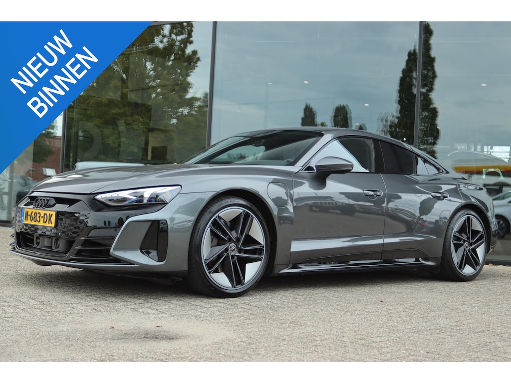 Audi e-Tron GT GT 93 KWH 477PK | PANO | ORIG NL | ACC | B&O | MEMORY | CARPLAY | LUCHTVERING | VIRT. COCKPIT | 360 CAMERA