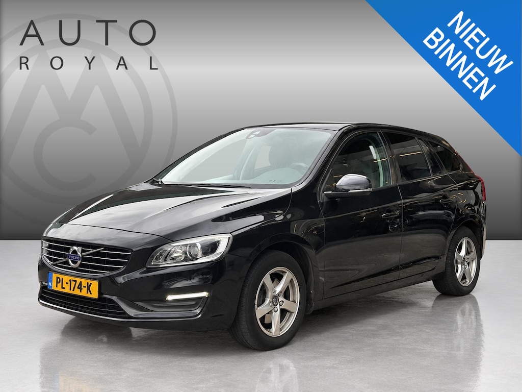 Volvo V60 2.0 D2 Polar+ Dynamic AUTOMAAT | LEDER | NAVIAGTIE | AIRCO | CRUISE CONTROL | STOELVERWARMING | LED | BI-XENON | PARKEER SENSOREN |