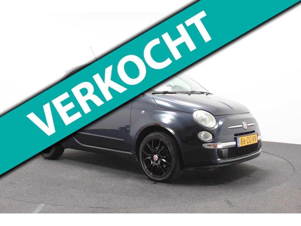 Fiat 500 1.4-16V Sport | Climate control | Groot scherm | Sportvelgen | Half leer