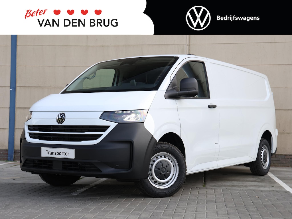 Volkswagen e-Transporter Bestelwagen L2 71 kWh 136PK | Navigatie via Apple Carplay / Android auto | Trekhaak | Camera | PDC | Cruise control | Bijrijdersbank |