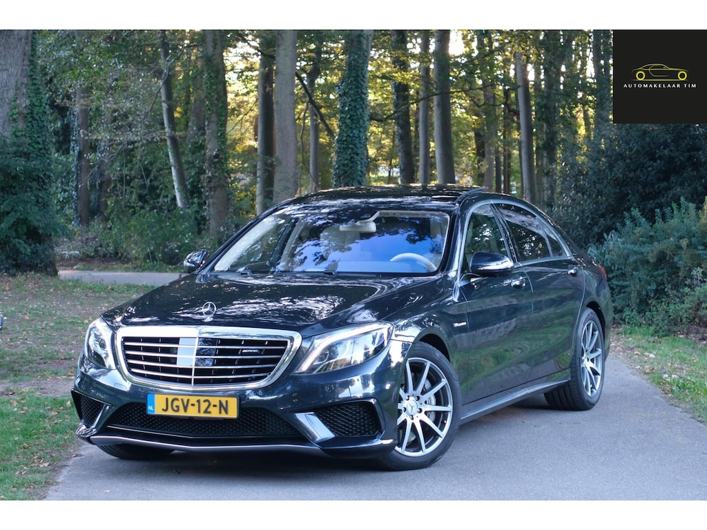 Mercedes-Benz S-klasse AMG 63 4Matic Lang Chauffeurspakket Plus | Unieke kleurencombi