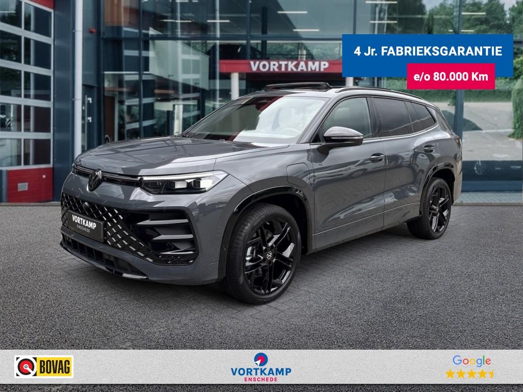 Volkswagen Tayron 1.5 TSI E-HYBRID R-LINE 272 PK FISCAAL LAAG!: 51244,00 PANO-DAK/LEDER/H+K/TREKHAAK/360CAMERA/DCC