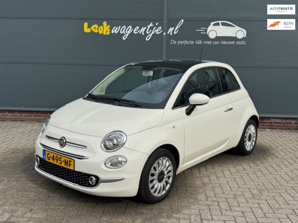Fiat 500 1.2 Lounge *parkeersensor *nieuwe distributieriem