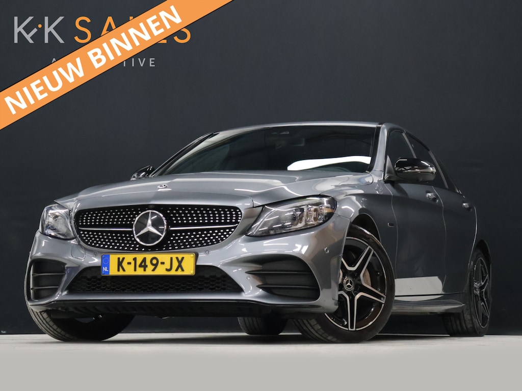 Mercedes-Benz C-klasse 300 e AMG Limited [DIGITAL DASHBOARD, GROOT NAVIGATIE, APPLE CARPLAY, ANDROID, ELEK. VERSTELBARE SPORTSTOELEN, CAMERA V+A, STOELVERWARMING, CRUISE, CLIMATE, NIEUWSTAAT]