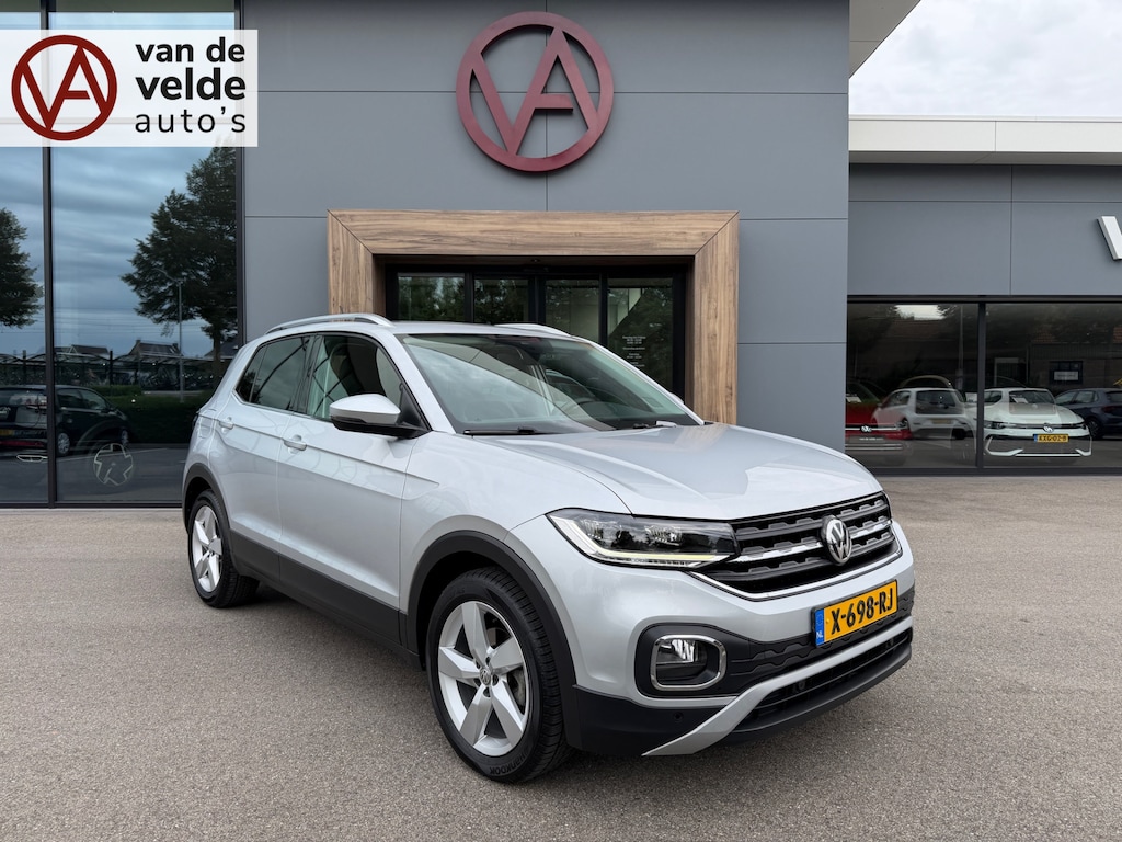 Volkswagen T-Cross 1.0 TSI 115pk Style | Led | 4-season | Climate | Adap. Cruise | Dode hoek | Camera | Navi | Rijklaar incl. 1 jaar Bovag garantie