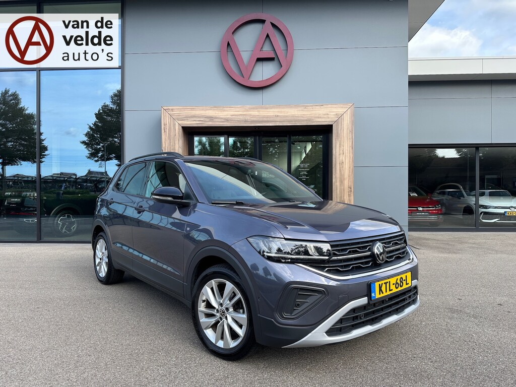 Volkswagen T-Cross 1.0 TSI 116pk DSG Goal | Dode hoek | Trekhaak | Stoelverwarming | Navi | 4-seizoenen banden | Rijklaar incl. garantie