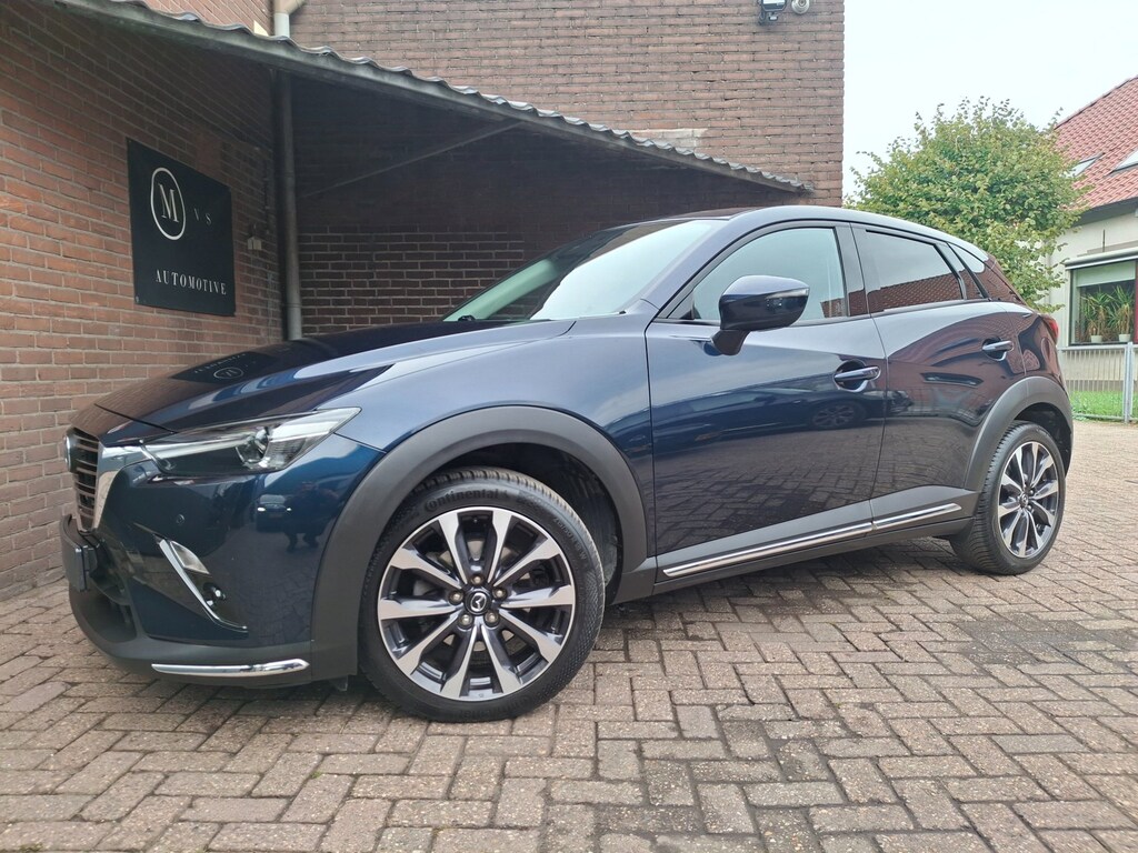 Mazda CX-3 2.0 SkyActiv-G 120 GT-M 122PK Automaat / Carplay / Lederen Bekleding / Headup Display / Keyless Entree / Cruise Control