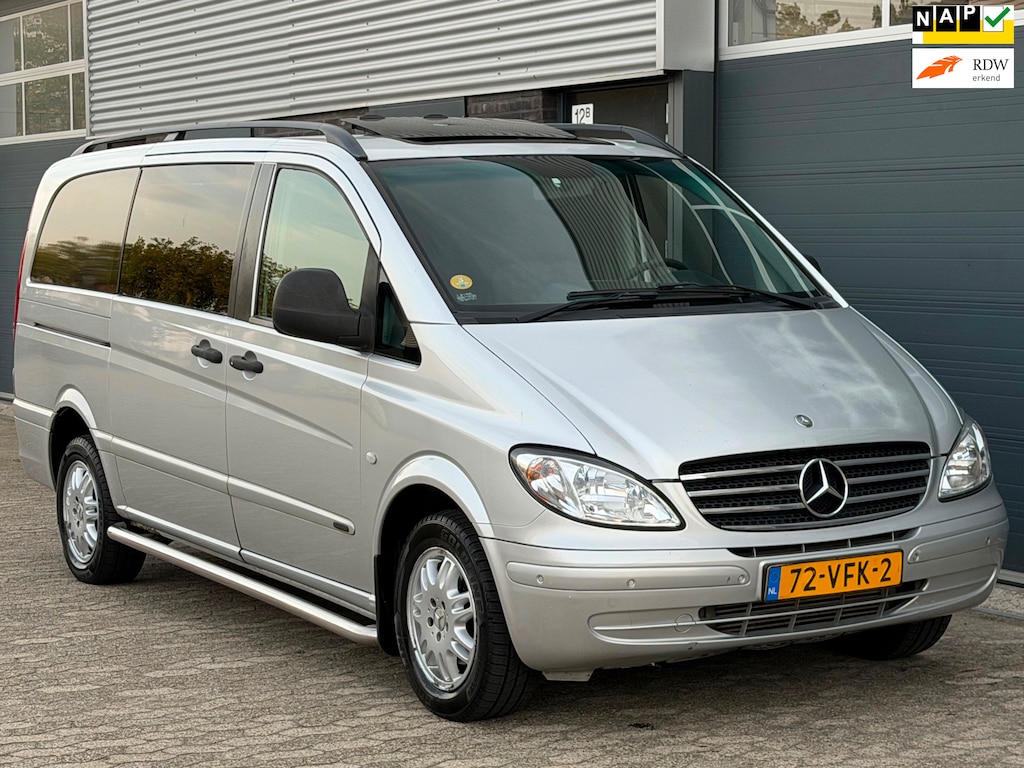 Mercedes-Benz Vito 3.0 V6 120 CDI 320 Lang DC luxe Marco Polo SCHUIFDAK CRUISE CLIMA