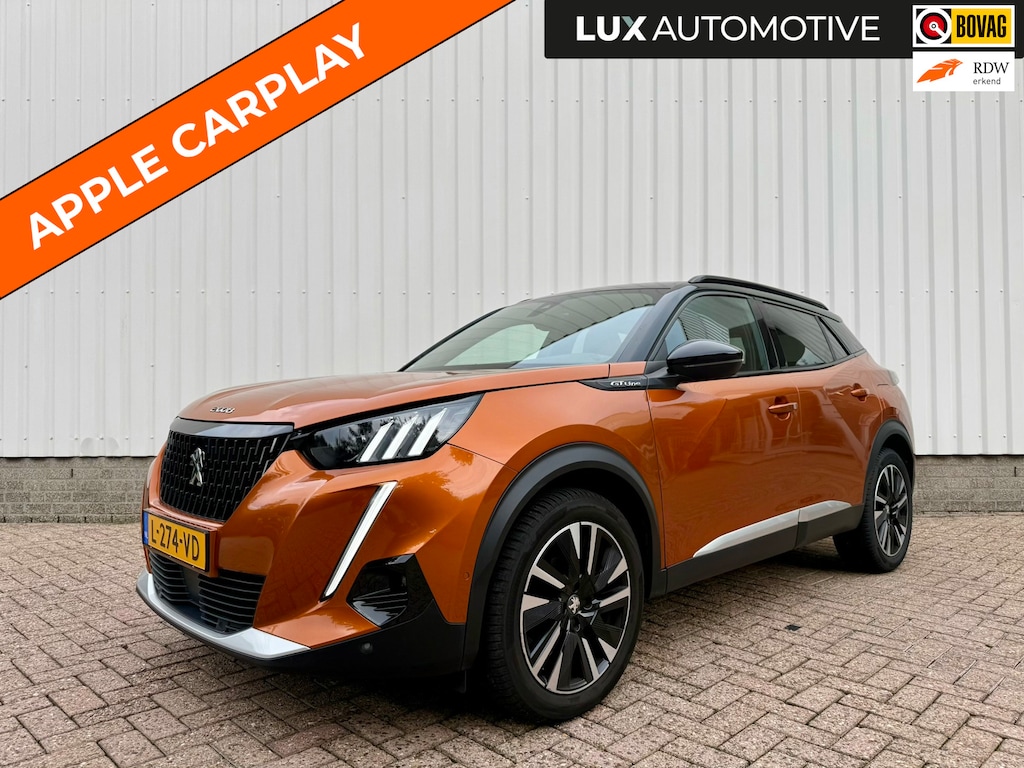 Peugeot 2008 1.2 PureTech GT-Line, CarPlay, Navi, Digital Cockpit, Camera, 4-seizoenenbanden, Trekhaak