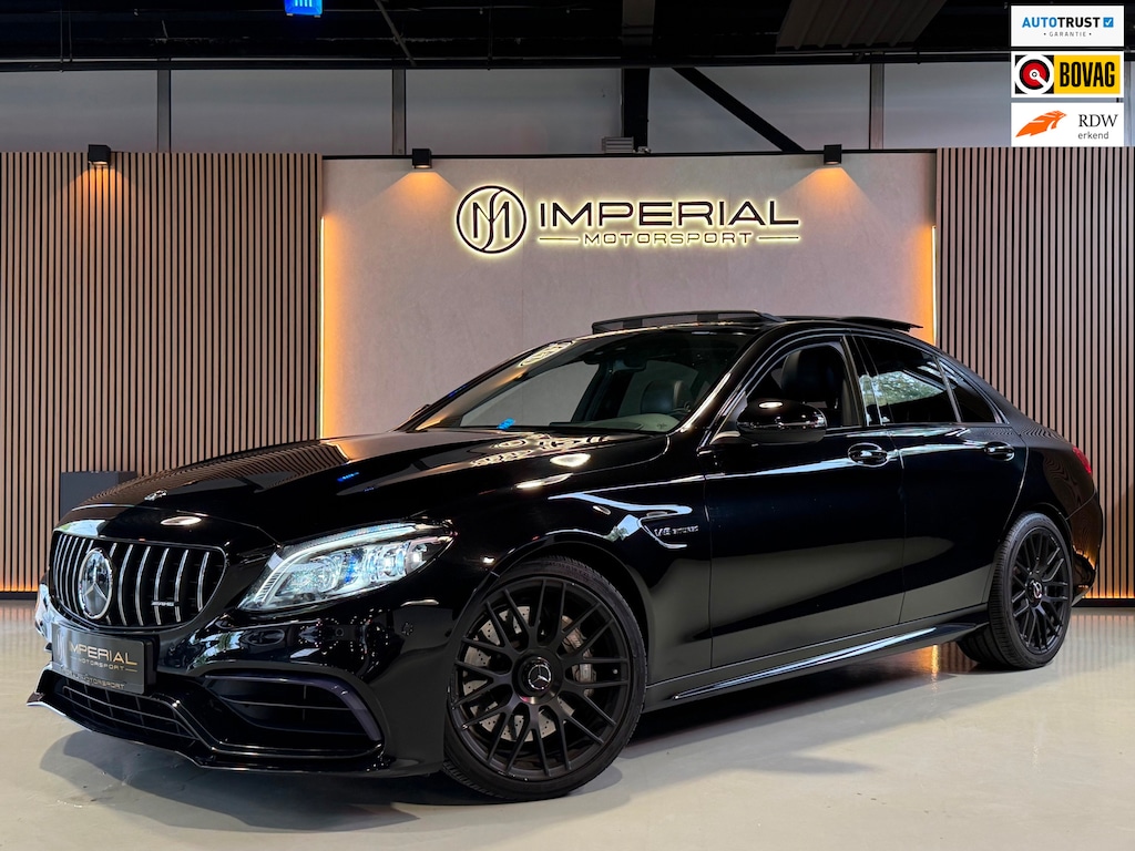 Mercedes-Benz C-klasse AMG C63 Pano|HUD|Burm|Cam|Sfeer|Keyl