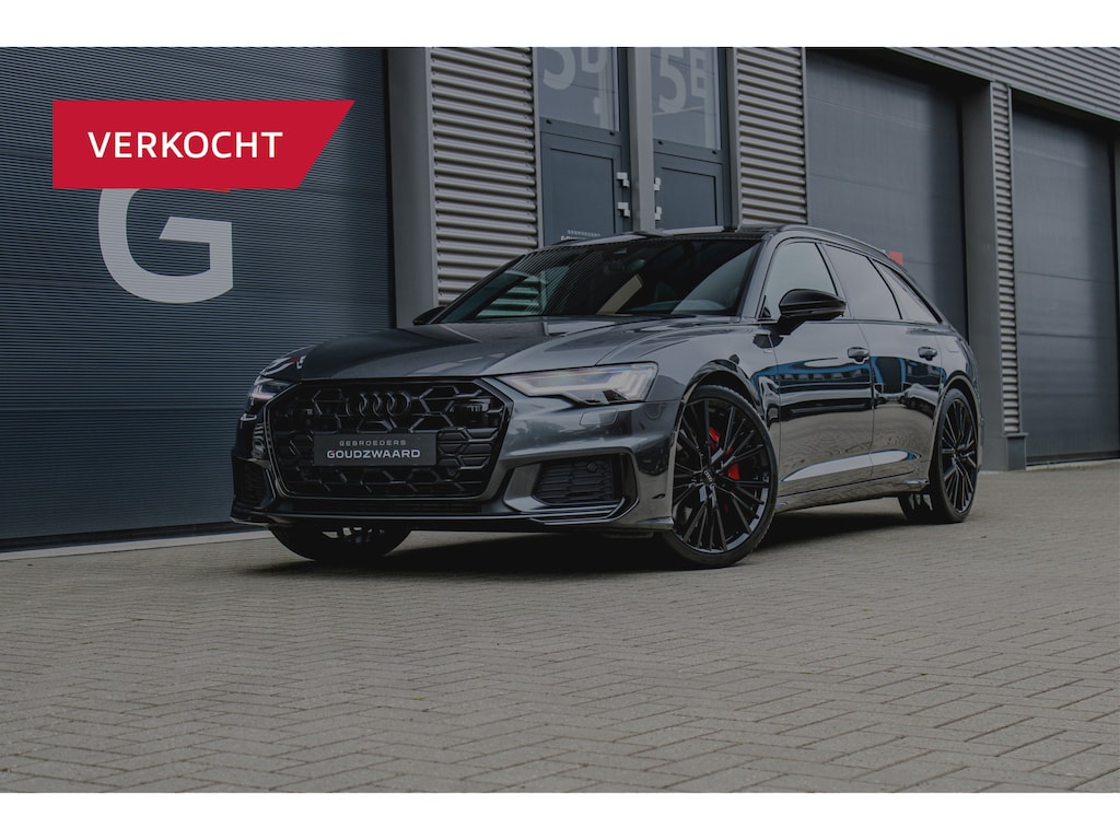 Audi A6 Avant 55 TFSI e quattro Competition | Matrix | Pano | B&O | Sportstoelen | Trekhaak zwenkbaar | Carbon | Standkachel