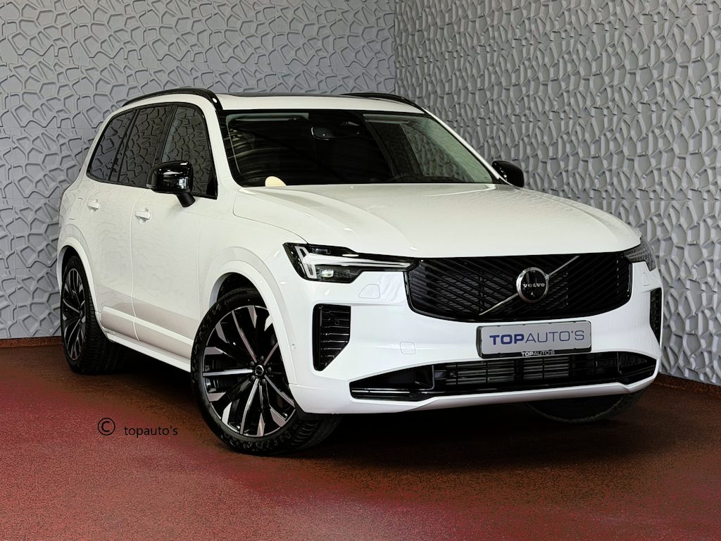 Volvo XC90 2.0 T8 456PK 12/25 Bowers & Wilkins LUCHTVERING 12/25 ALCANTARA.HEMEL AWD 7P ULTRA DARK SCHUIFDAK 21''LMV STOEL/STUUR.VERW PANORAMA STANDKACHEL HEADUP