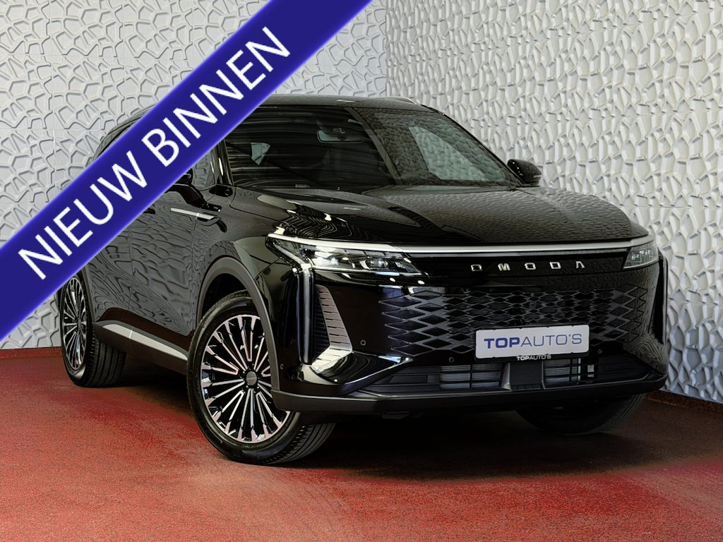 Omoda 9 OMODA 9 PREMIUM AWD 538PK MASSAGE STOEL.VERW/KOELING | 145 KM / TOTAAL MET BENZINE 1000KM ELEKTRISCH | 538 PK | 4WD 4X4