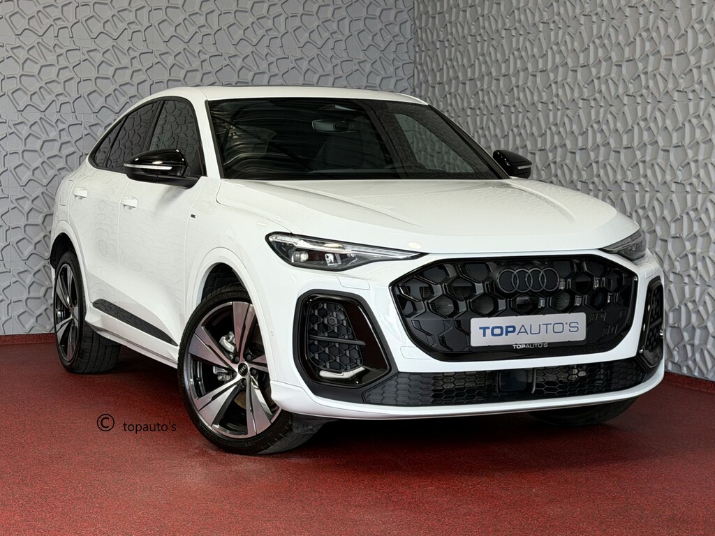 Audi Q5 Sportback 2.0 e-hybrid quattro 299 PK S line | Pass Display | 360.Cam | 100 KM EV | Pano | Matrix | 21"