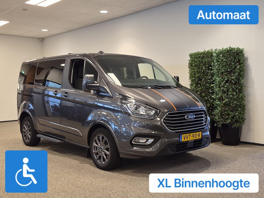 Ford Transit Custom Tourneo / L1H1 4+1 Rolstoelbus Automaat Bodemverlaging XXL-Ombouw 150cm bodemverlaging