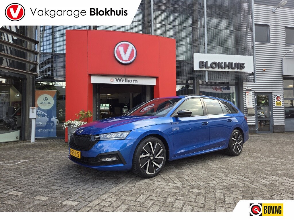 Skoda Octavia Combi 110pk DSG e-TSI Sport Business | Navi | Trekhaak | Adapt. Cruise