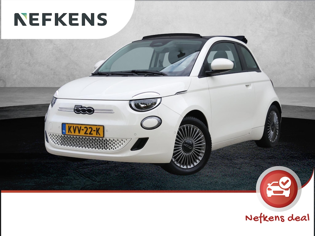 Fiat 500C Icon 42 kWh 118pk | Camera | Stoelverwarming | Parkeersensoren | Dodehoekbewaking