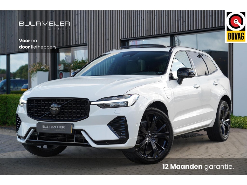 Volvo XC60 2.0 T6 Plug-in hybrid AWD Plus Dark Long Range | SOH 100% | Trekhaak | Harman Kardon | Adaptieve cruise control | Schuif/kanteld
