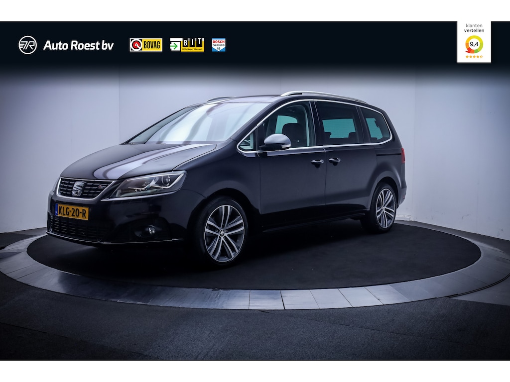 SEAT Alhambra 1.4 TSI 7Pers. FR Intense XENON | MEMORY | CAMERA | STOELVERW+MASSAGE | NAVI | APP CONNECT | CLIMA | CRUISE | LMV 18''