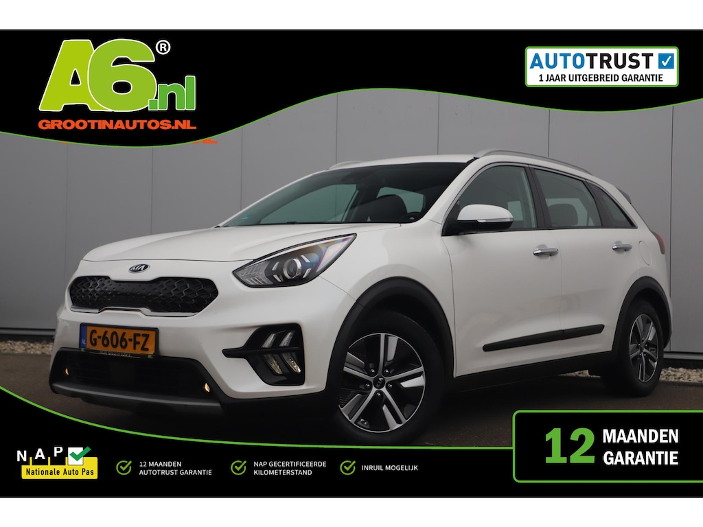 Kia Niro Hybrid 1.6 GDi DynamicLine 140PK Automaat Half Leder Navigatie Camera Clima Adaptive Cruise Lane Assist