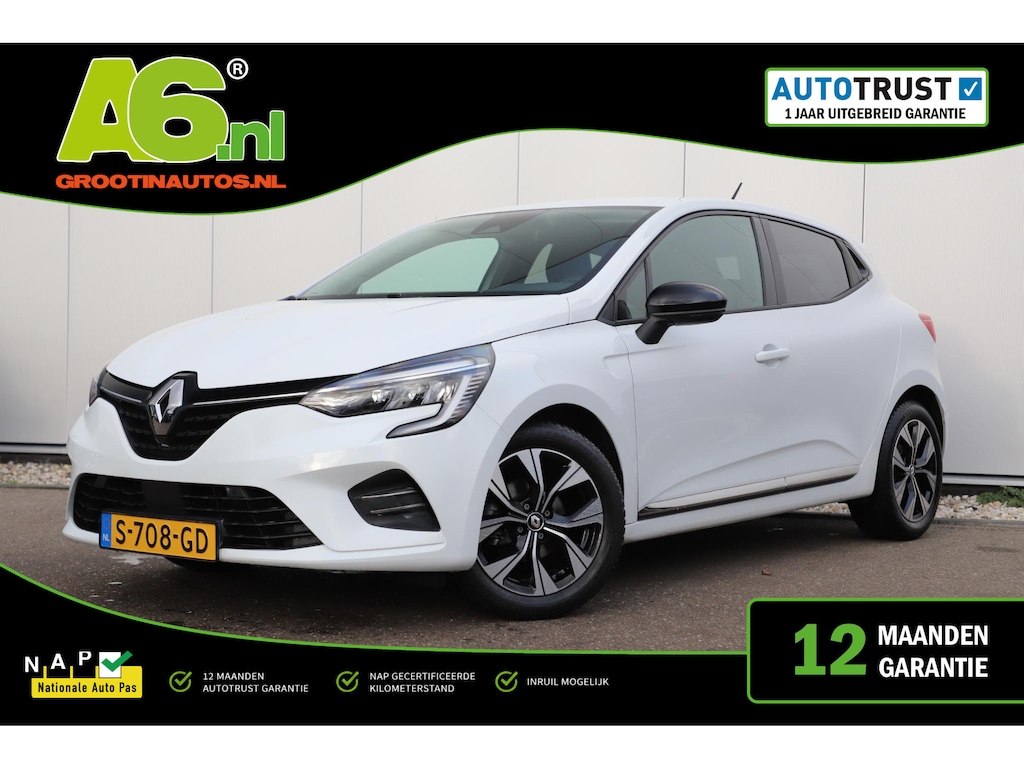Renault Clio 1.0 TCe 90 Evolution 6-bak 16 inch LMV Carplay Android Navigatie Camera Rijstrooksensor Airco Cruise Control