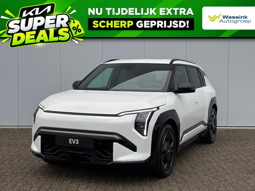 Kia EV3 81,4 kWh 204pk GT-Line Business Edition | Adaptive Cruise | Stoel- stuurverwarming | Camera achter | Keyless |