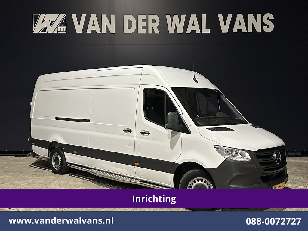 Mercedes-Benz Sprinter 311 CDI Automaat L3H2 *PostNL inrichting* Euro6 Airco | Camera | Schappen Doorloopdeur, 270 Gr. achterdeuren, Sidebars