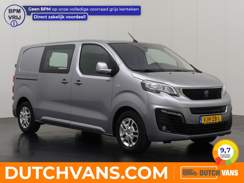 Peugeot e-Expert Lang 75 kWh Pro | Elektrisch SOH 92% | Navigatie | Camera | Airco | Cruise | 3-Zits