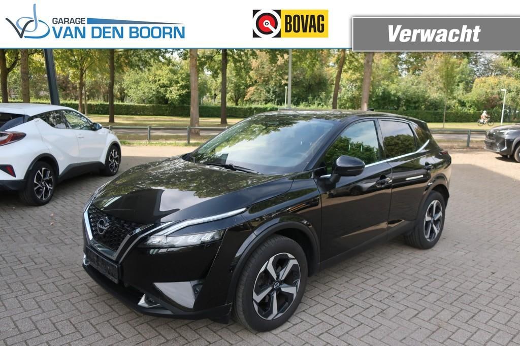 Nissan Qashqai 1.3 MHEV, Stoel- Stuurverw, 360 camera, Dodehoek det, Keyless, CarPlay etc.