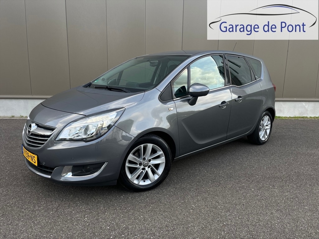 Opel Meriva 1.4 Turbo, stuur, stoelverw, parkeersensoren, camera!