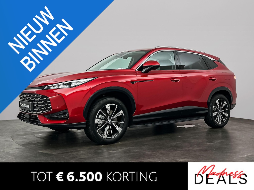 MG MG HS 1.5T PHEV Luxury Madness Edition | 360 Camera | LED | Stoelverwarming | Adaptieve Cruise Control | Apple Carplay | Lederen Interieur | Meerdere kleuren leverbaar mits voorraad strekt! |