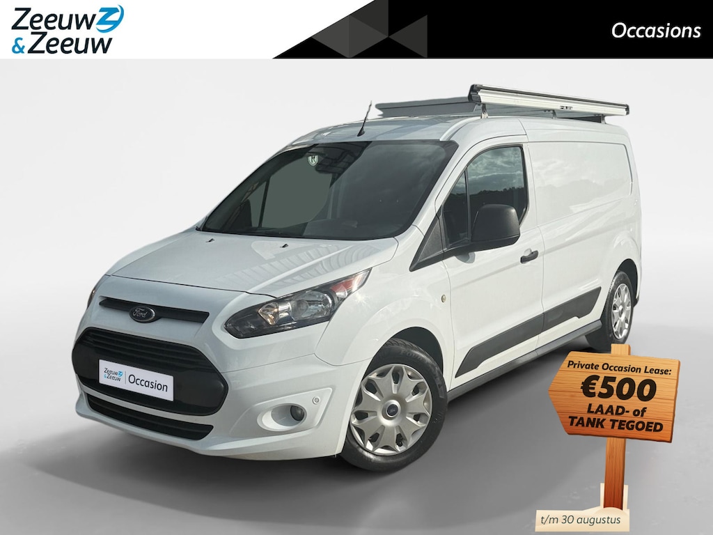 Ford Transit Connect 1.5 TDCI L2 Trend | Trekhaak | Imperiaal | Achteruitrijcamera | Cruise Control | Betimmering Hout & Houten laadvloer |