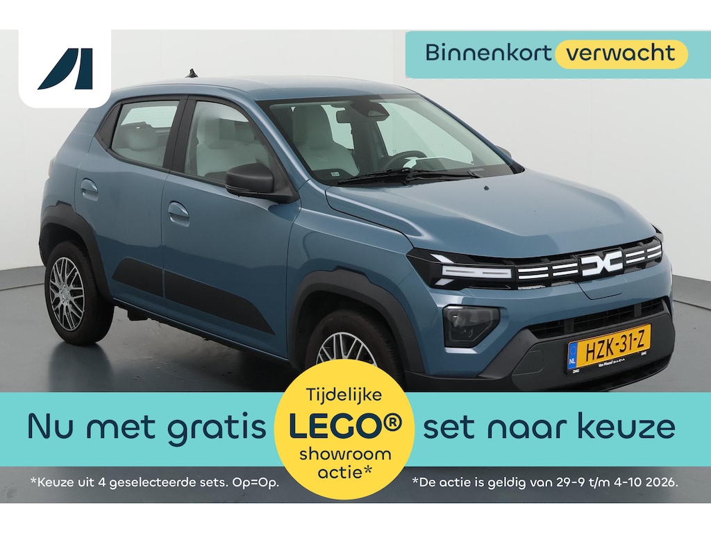 Dacia Spring Expression 65 26.8 kWh Voordelig en wendbaar de stad in, volledig elektrisch