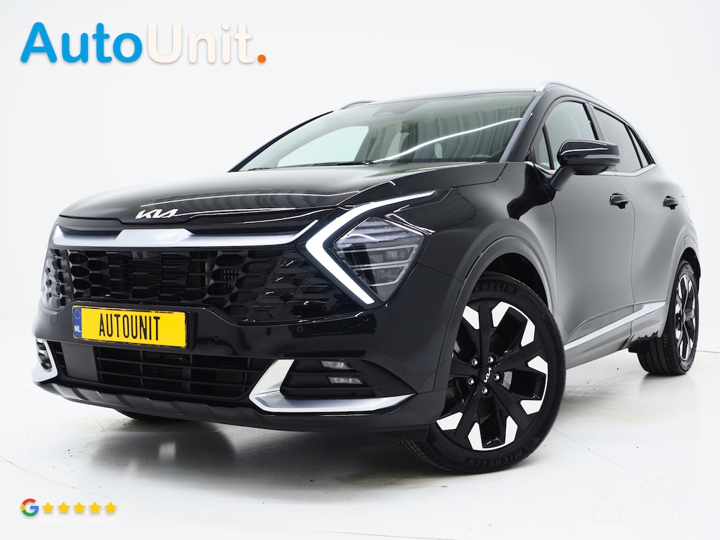 Kia Sportage 1.6 T-GDi Plug-in Hybrid AWD DynamicPlusLine | Leder | Stoelventilatie | 360 | Sfeerlicht | Keyless | Adaptive Cruise