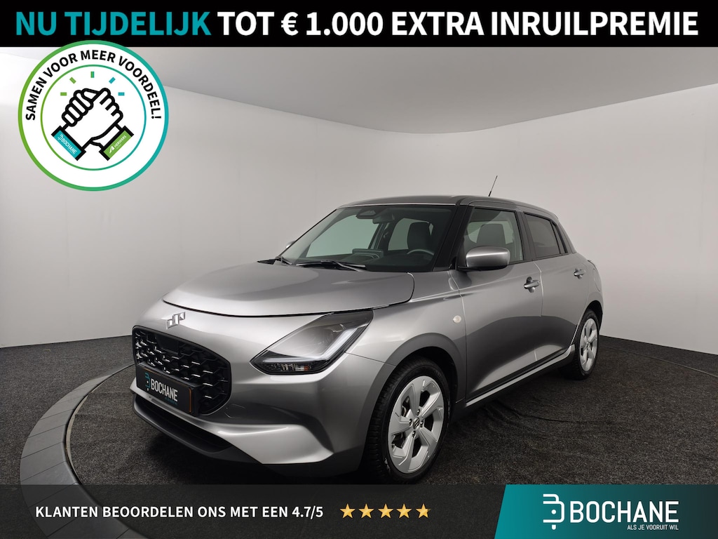 Suzuki Swift 1.2 Select Smart Hybrid Automaat 82PK | Adaptieve Cruise Control | Stoelverwarming | Navigatie | Achteruitrijcamera | Carplay