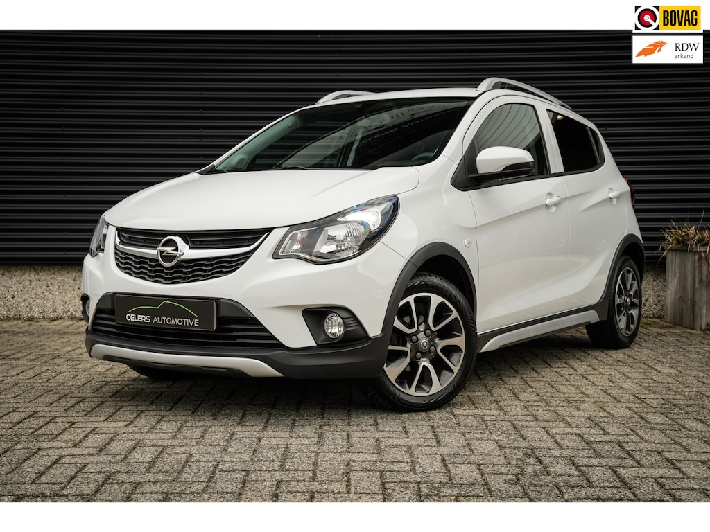 Opel Karl 1.0 Rocks Online Edition | CarPlay | Airco | Cruise | Org. NL! | Elektr. ramen | Mooi |