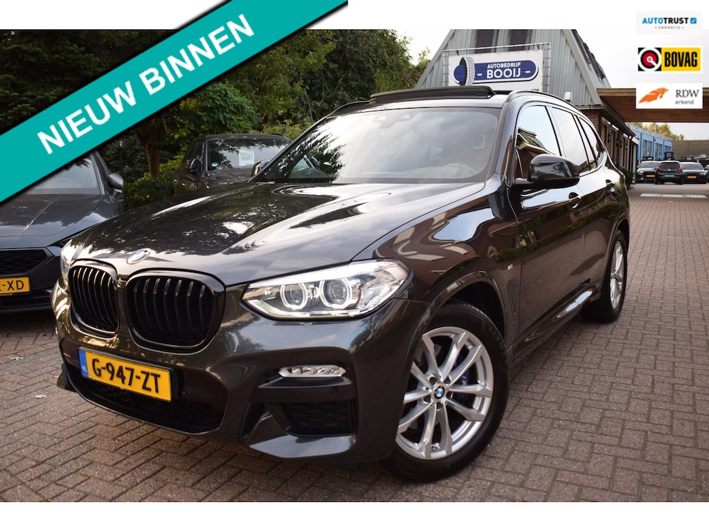 BMW X3 M XDrive30i High Executive PAKKET AUTOM/PANO DAK/ADAP CRUISE/NAVI/CARPLAY/AIRCO-ECC/TREKH/PDC V+A/XENON/LMW 19 INCH/USB