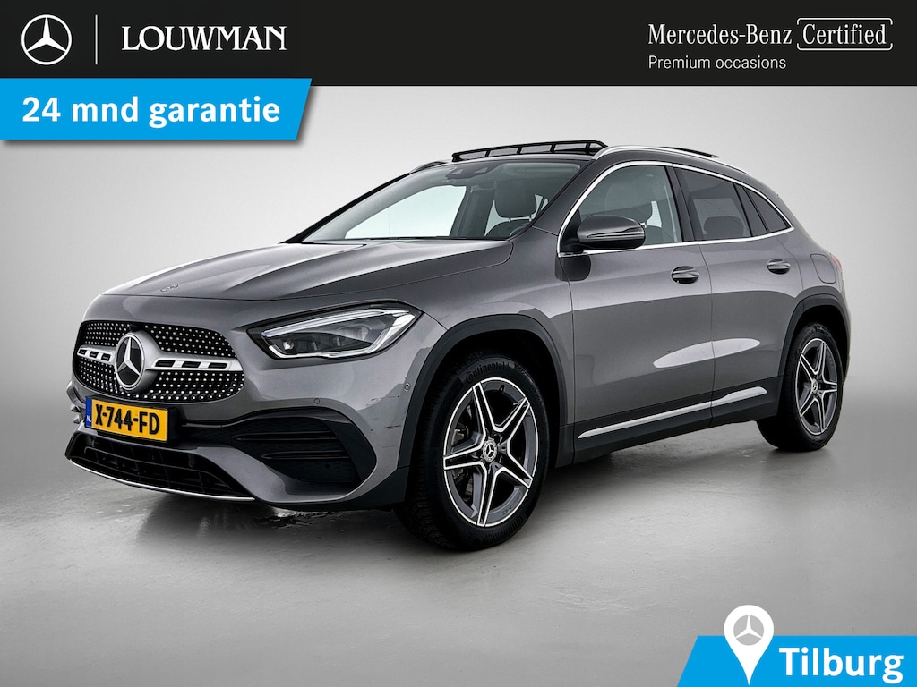 Mercedes-Benz GLA 250 e AMG Plug-In Hybride | AMG-Line IN en Exterieur | Sfeefverlichting| Chroompakket |  Navigatie | Panorama-schuifkanteldak | Stoelverwarming | 24 Maanden Mercedes-Benz Certified garantie.