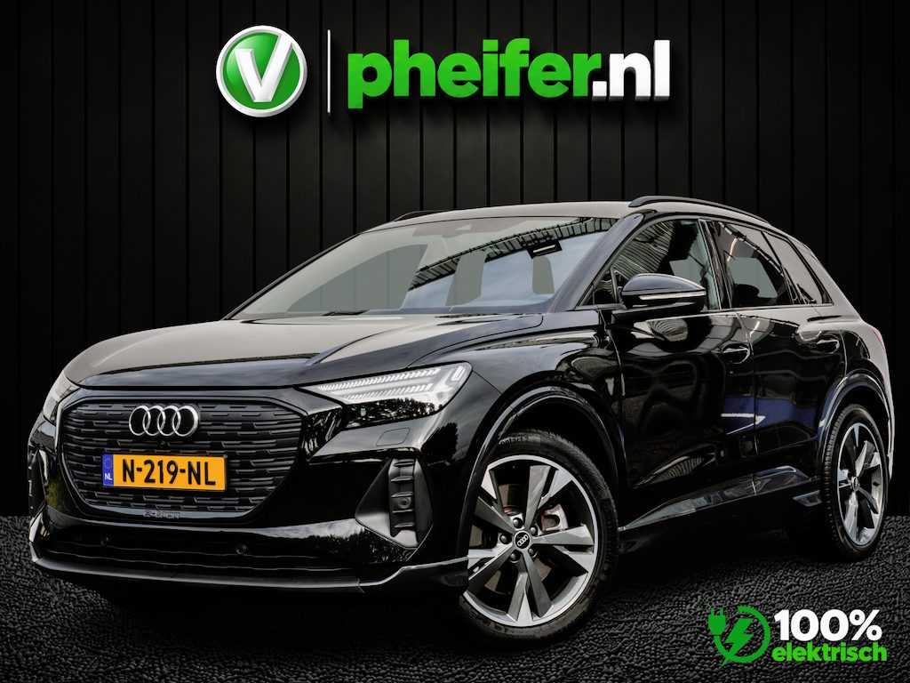 Audi Q4 e-tron 40 Launch edition Advanced 77 kWh SOH 90% Sonos Sound/ Head up/ Camera/ Sportstoelen/ Navigatie/ Carplay/ 20" Lmv