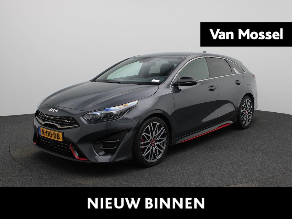 Kia ProCeed 1.6 T-GDi GT | WORDT VERWACHT | AUTOMAAT | ACHTERUITRIJCAMERA | APPLE CARPLAY - ANDROID AUTO | KEYLESS | JBL AUDIO | ELEKTRISCHE KOFFERKLEP | STOELVERWARMING | STUURWIELVERWARMING | CLIMATE CONTROL | CRUISE CONTROL |