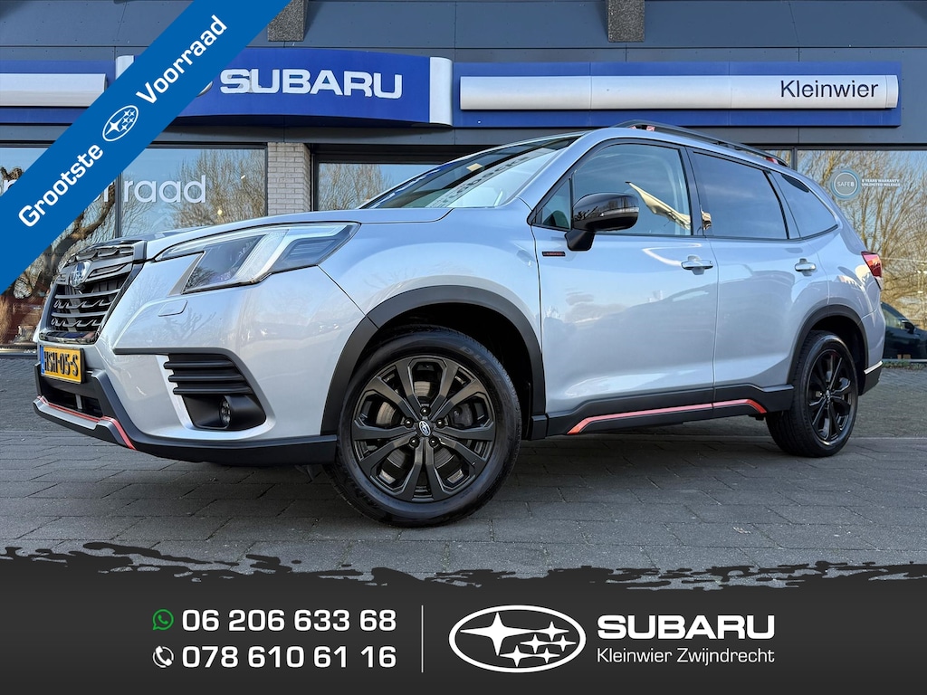 Subaru Forester 2.0i e-BOXER 150pk CVT AWD SPORT | Navi | Trekhaak | Panodak | SRH | DAB