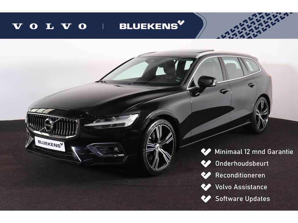 Volvo V60 2.0 T4 Inscription - Panorama/schuifdak - IntelliSafe Assist & Surround - Parkeercamera achter - Verwarmde voorstoelen, stuur & achterbank - Parkeersensoren voor & achter - Elektr. bedienb. bestuurdersstoel - 19' LMV - Inklapbare trekhaak