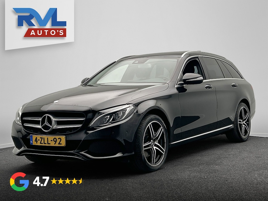 Mercedes-Benz C-klasse Estate 200 Prestige | Origineel NL | Panoramadak | Leder | Trekhaak | Elek. Kofferklep | Stoelverwarming |