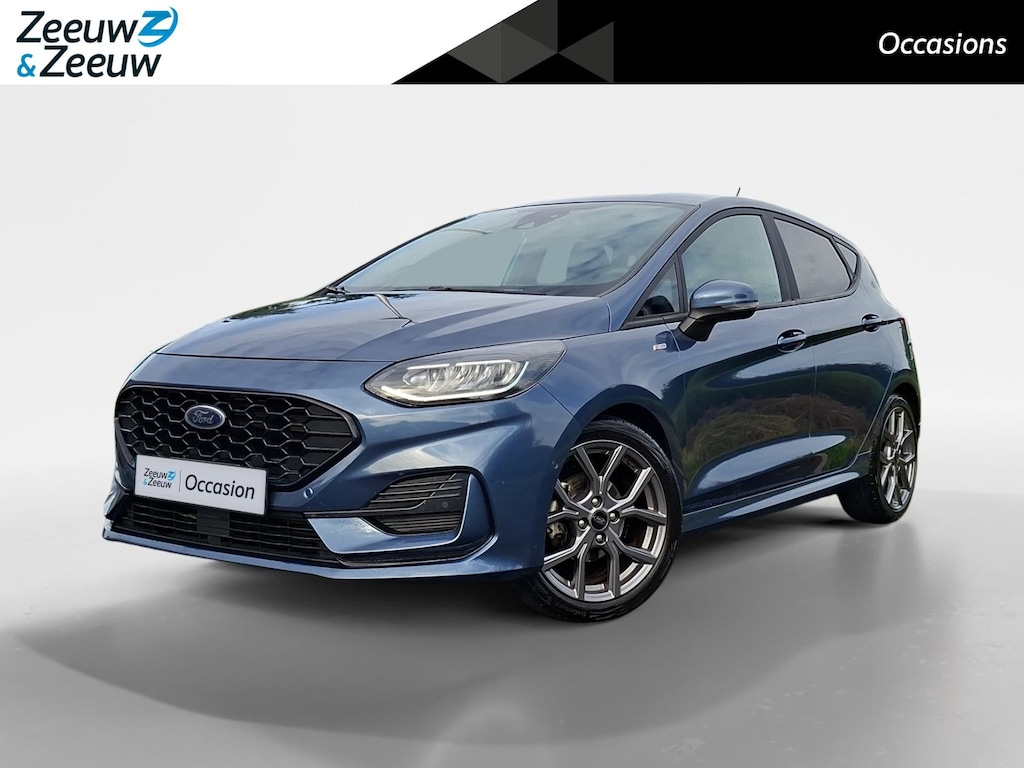 Ford Fiesta 1.0 EcoBoost Hybrid ST-Line X | NL-Auto | 1e Eigenaar | Dealeronderhouden | Winterpack | Camera | B&O Audio | Parkeersensoren | Cruisecontrol | 17" Lichtmetaal | Apple Carplay&Android Auto | Keyless Entry | Draadloos telefoonoplader | Parkeer assistent | 17" Lichtmetaal |