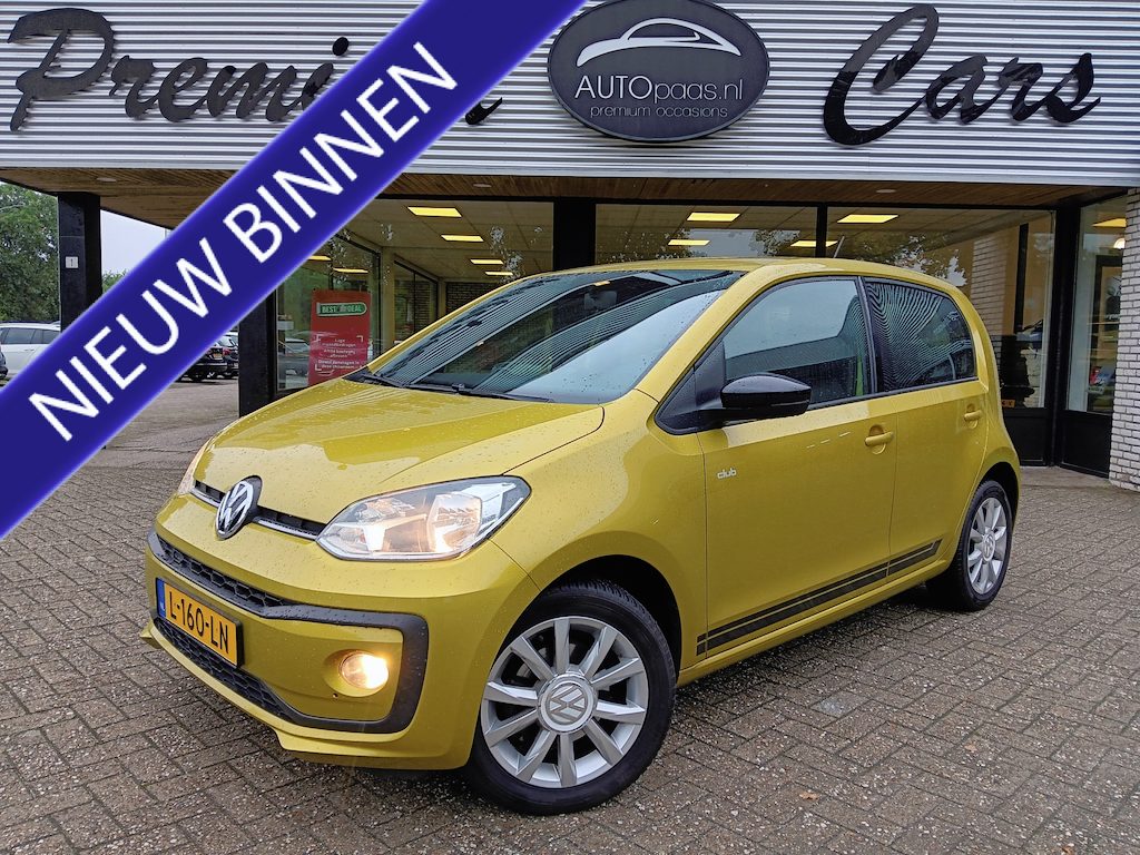 Volkswagen Up! 1.0 BMT high up! Zeer speciale Club uitvoering. Dealeronderhouden,Stoelverwarming.