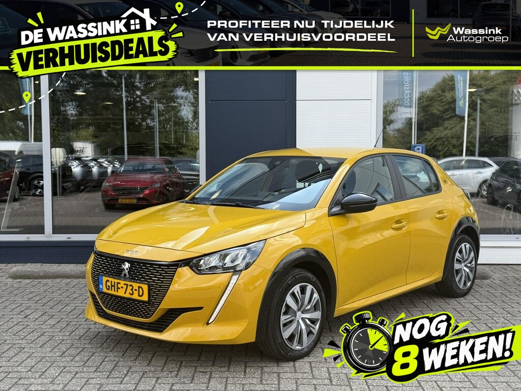 Peugeot e-208 EV Active Pack 50 kWh Navigatie | Cruise control | Stoel verwarming | Apple Carplay & Android Auto | Parkeer Sensoren achter | DAB+ | Keyless Start SOH 98,9%